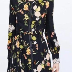 Zara Trafaluc floral dress